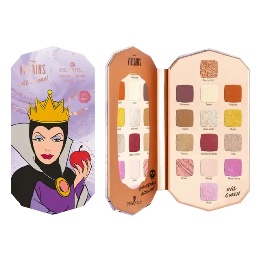 essence disney reina malvada paleta sombras de ojos 01