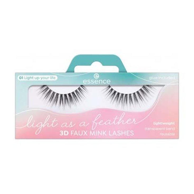 essence light as a feather 3d faux mink lashes 01 essence light as a feather 3d faux mink lashes 01