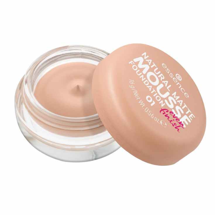 essence natural matte mousse base de maquillaje