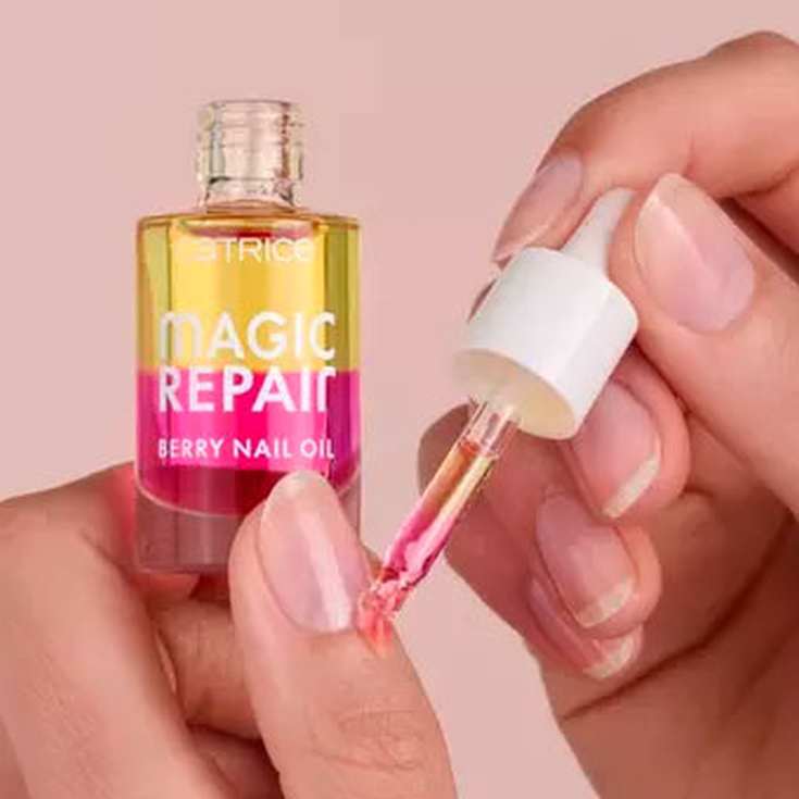 catrice magic repair berry nail oil