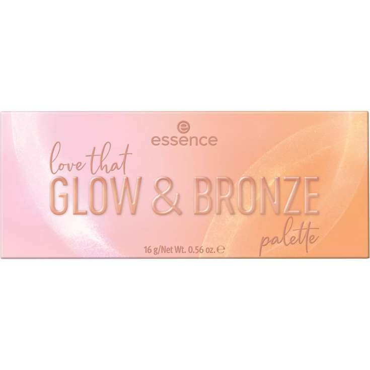 essence love that glow & bronze palette