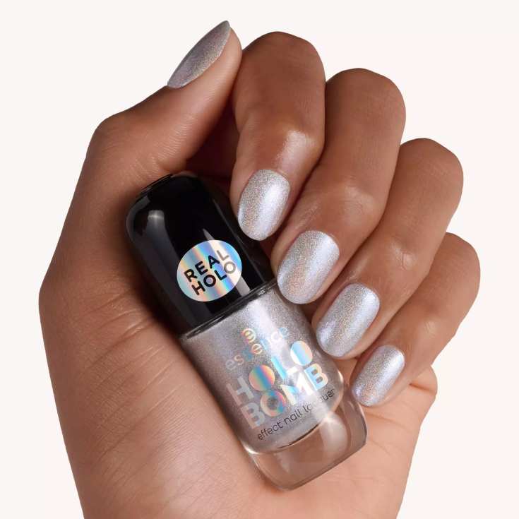 essence esmalte uñas holo bomb efecto holografico