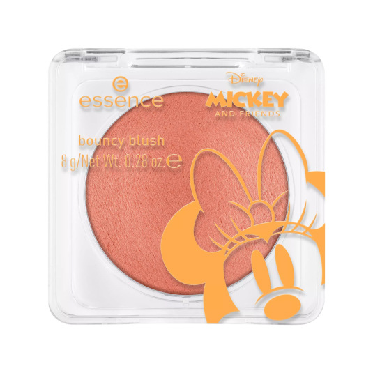 mickey and friends de disney bouncy blush colorete