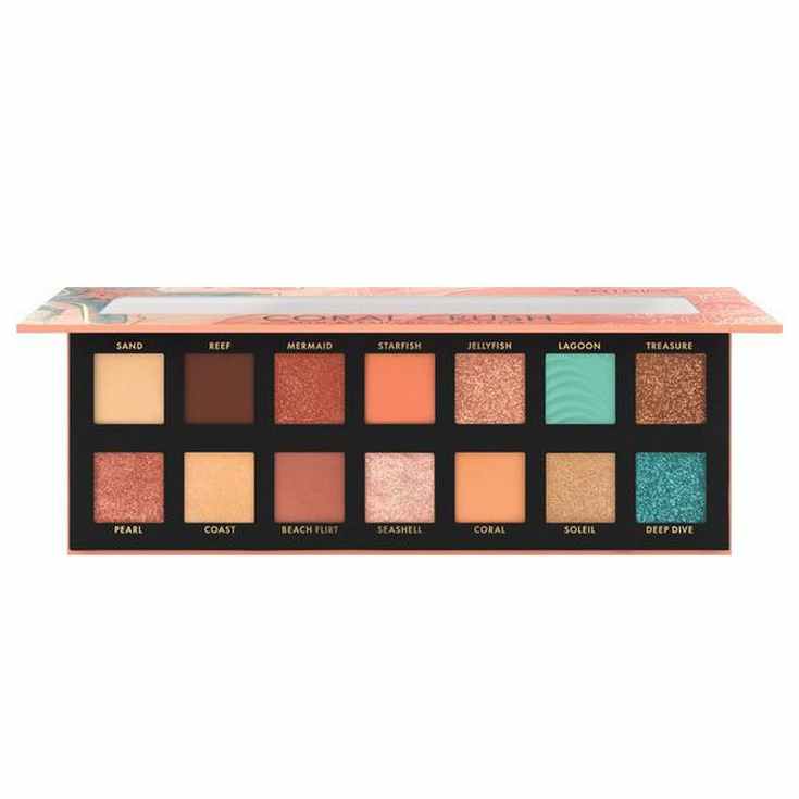 catrice coral crush slim paleta de sombra de ojos