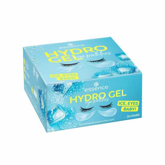 essence hydro gel eye patches blue 30 unidades
