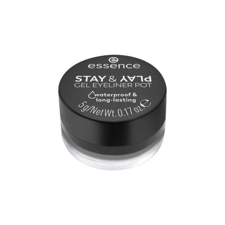 essence eyeliner gel en tarro stay & play 