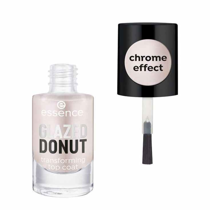 essence glazed donut transforming top coat silver