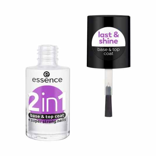 essence 2 in 1 base & top coat 8ml