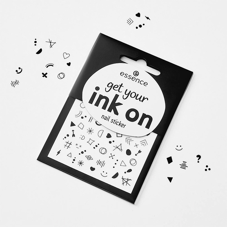 essence pegatinas para uñas get your ink on