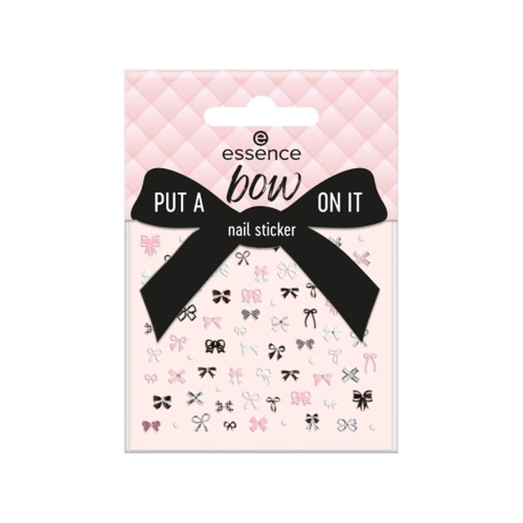essence pegatinas para uñas put a bow on it essence pegatinas para uñas put a bow on it