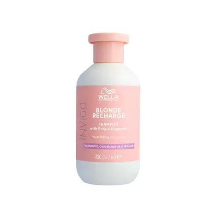 wella invigo blonde recharge champu 300ml wella invigo blonde recharge champu 300ml