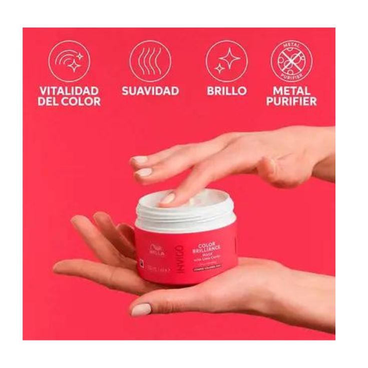 wella invigo brilliance mascarilla coarse 150ml