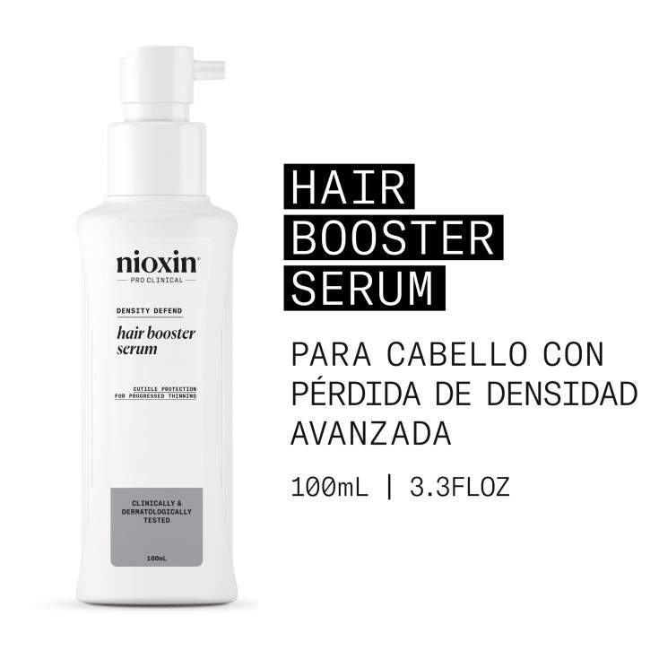 nioxin hair booster tratamiento grosor y densidad 100ml