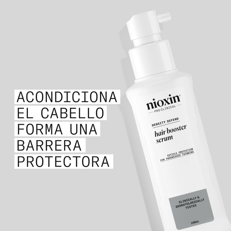 nioxin hair booster tratamiento grosor y densidad 100ml