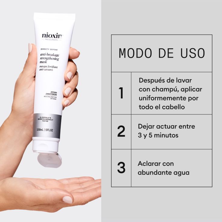 nioxin density defend mascarilla antirotura y fortalecedora 150ml