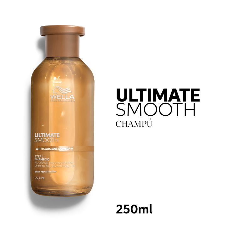 wella ultimate smooth champu 250ml