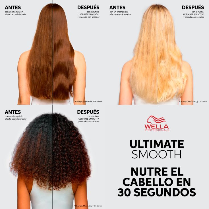 wella ultimate smooth champu 250ml
