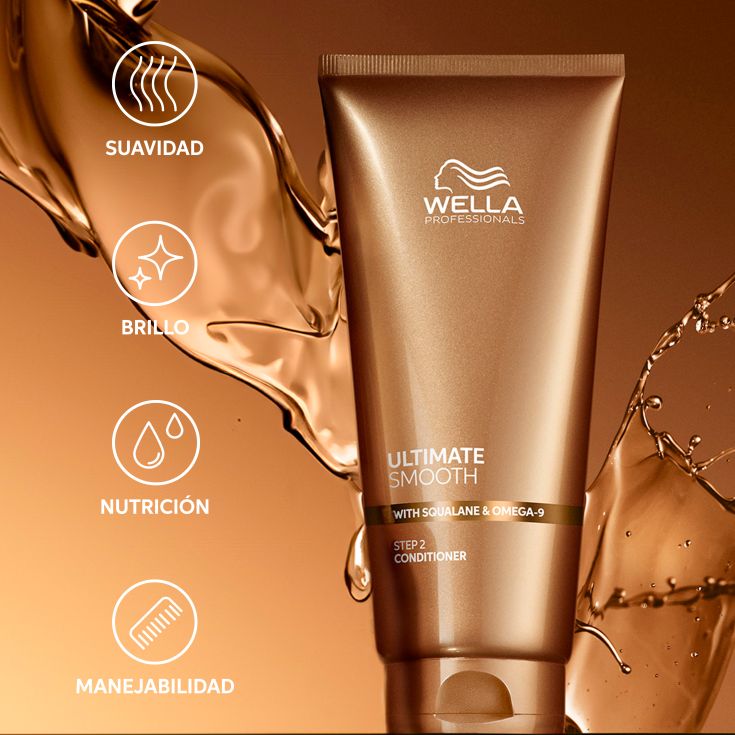 wella ultimate smooth acondicionador 200ml
