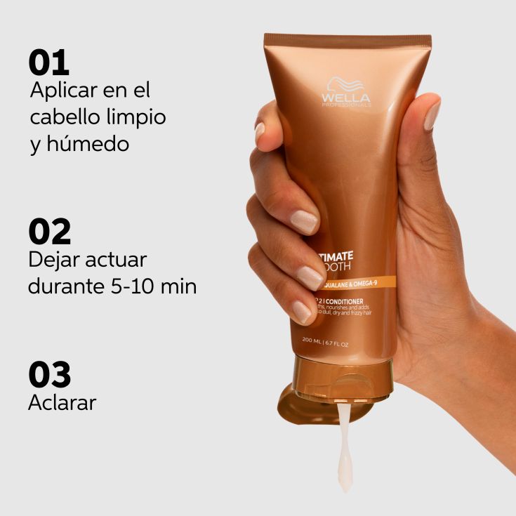 wella ultimate smooth acondicionador 200ml