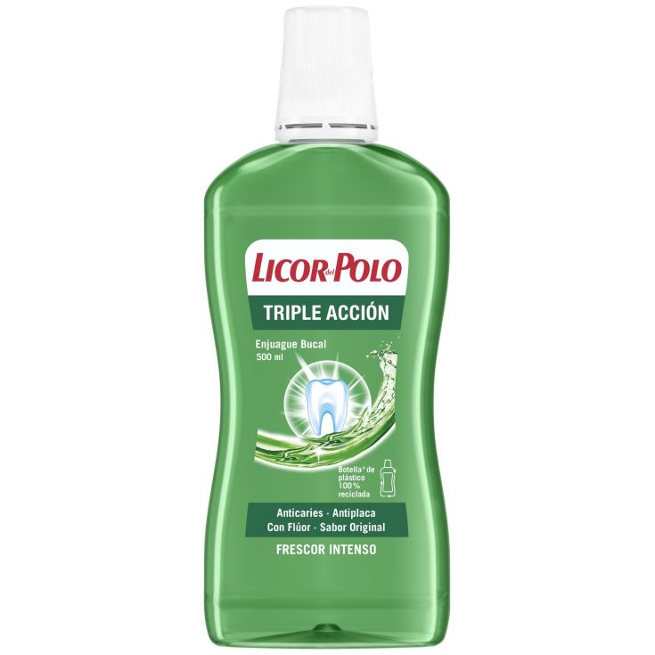 licor del polo colutorio triple accion 500ml licor del polo colutorio triple accion 500ml