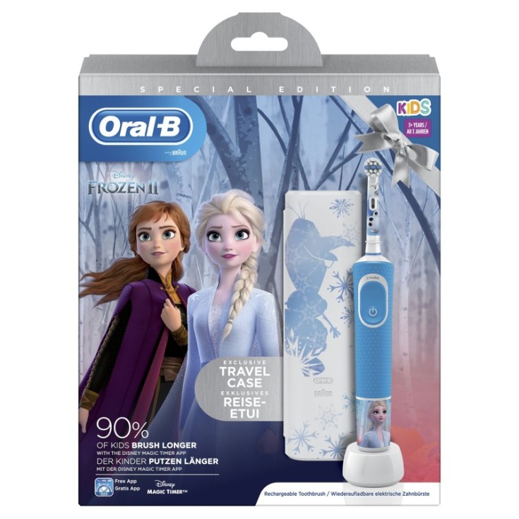 oral-b cepillo vitality kids pack frozen oral-b cepillo vitality kids pack frozen