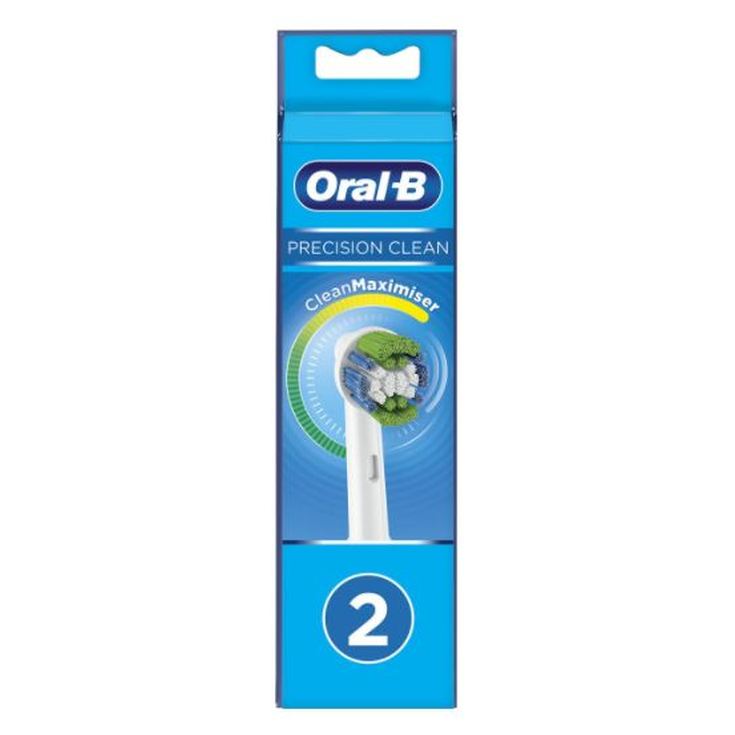 oral b recambio cepillo dental electrico precision clean 2 unidades oral b recambio cepillo dental electrico precision clean 2 unidades