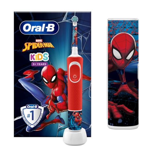 oral-b kids cepillo electrico spiderman 