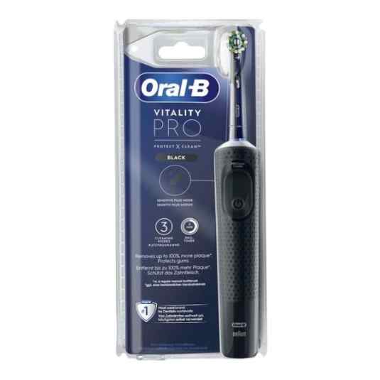 oral-b vitality pro cepillo electrico negro blister