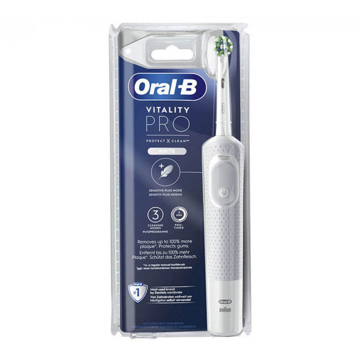 oral-b vitality pro cepillo electrico blanco blister oral-b vitality pro cepillo electrico blanco blister