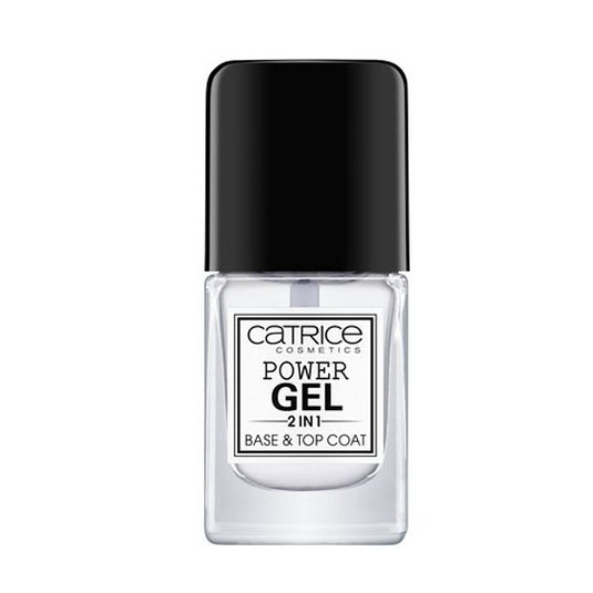 catrice power gel 2in1 base & top coat 