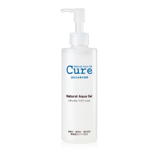 cure natural aqua gel exfoliante suave 250ml