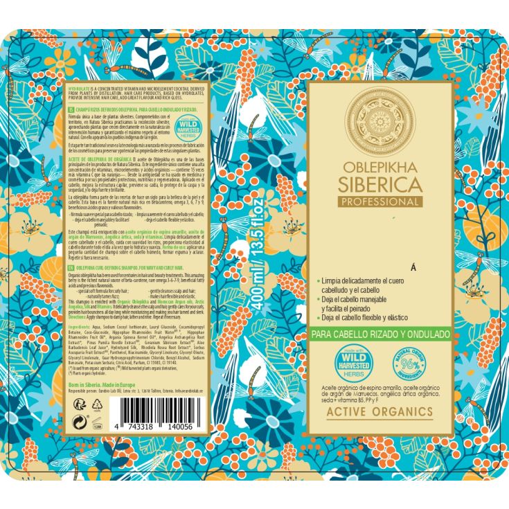 oblepikha champu rizos definidos 400ml