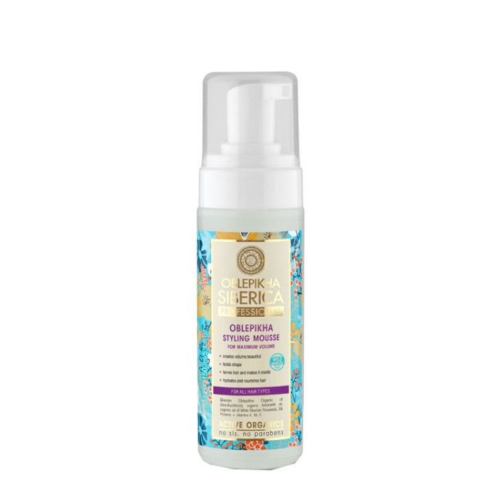 natura siberica oblepikha espuma moldeadora 200ml