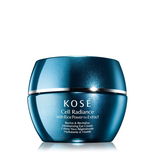 kose cell radiance with rice bran revive & revitalize moisturizing eye cream 15ml