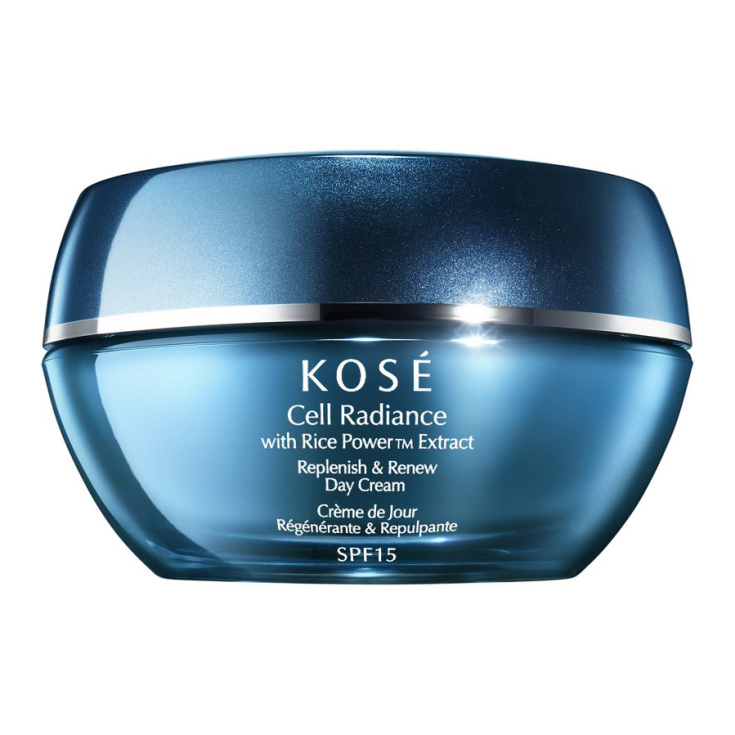 kose cell radiance with rice bran replenish & renew day cream spf15 40ml kose cell radiance with rice bran replenish & renew day cream spf15 40ml