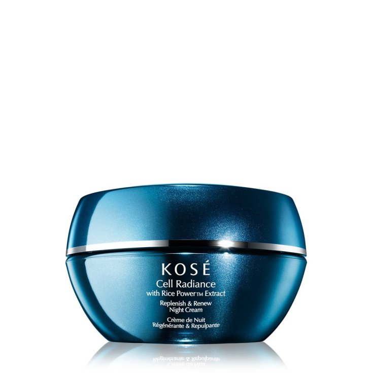 kose cell radiance with rice bran replenish & renew night cream 40ml kose cell radiance with rice bran replenish & renew night cream 40ml