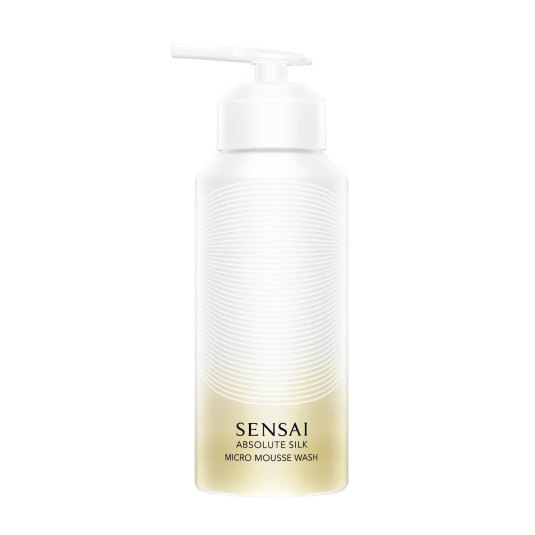 sensai absolute silk micro mousse wash 180ml