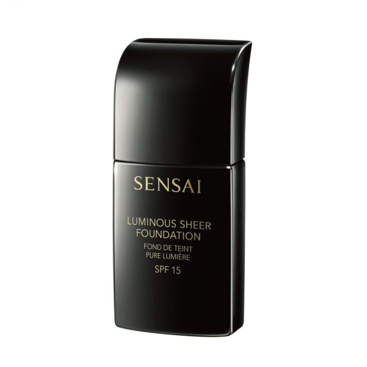 sensai luminous sheer base de maquillaje liquido spf15