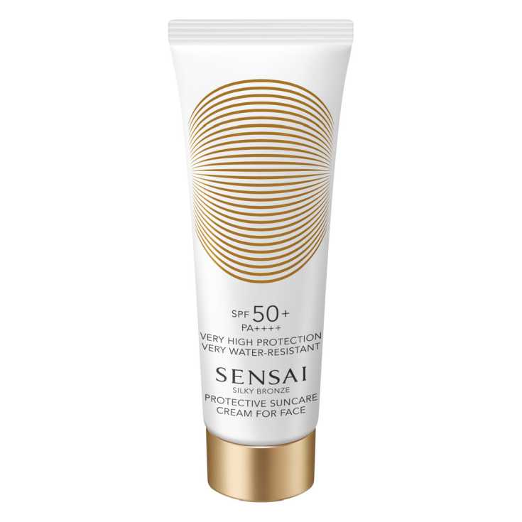 sensai silky bronze solar facial spf50+ 50ml sensai silky bronze solar facial spf50+ 50ml