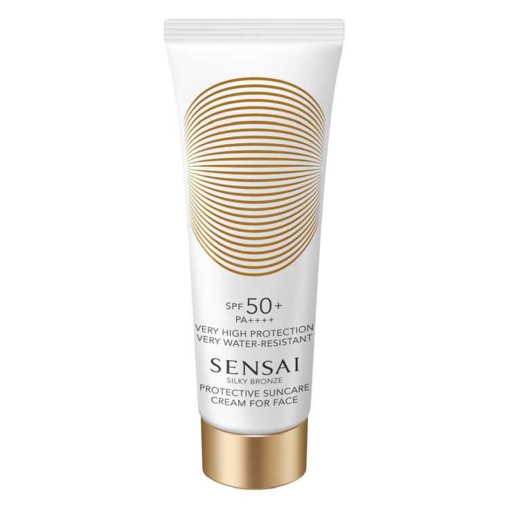 sensai silky bronze solar facial spf50+ 50ml