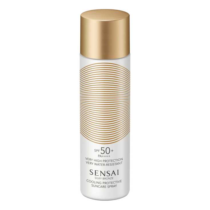 sensai silky bronze protector solar refrescante spf50+ spray 150ml