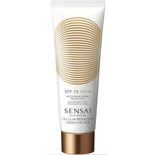 sensai silky bronze solar facial antienvejecimiento spf30 50ml sensai silky bronze solar facial antienvejecimiento spf30 50ml