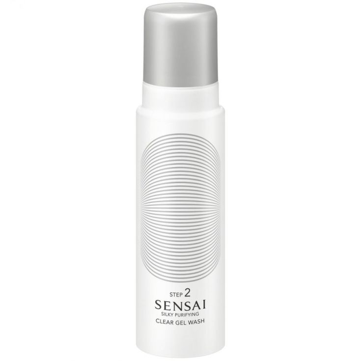 sensai silky purifying clear gel wash gel limpiador facial 145g sensai silky purifying clear gel wash gel limpiador facial 145g