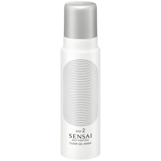 sensai silky purifying clear gel wash gel limpiador facial 145g sensai silky purifying clear gel wash gel limpiador facial 145g