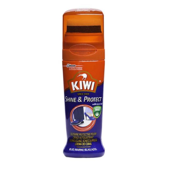 kiwi crema calzado azul con aplicador 50ml