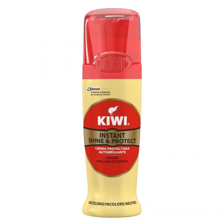 kiwi crema calzado incolora con aplicador 75ml