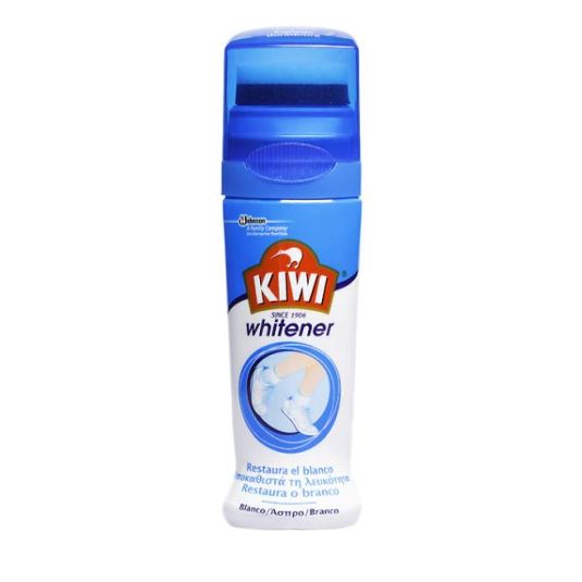 kiwi crema calzado blanco con aplicador 50ml