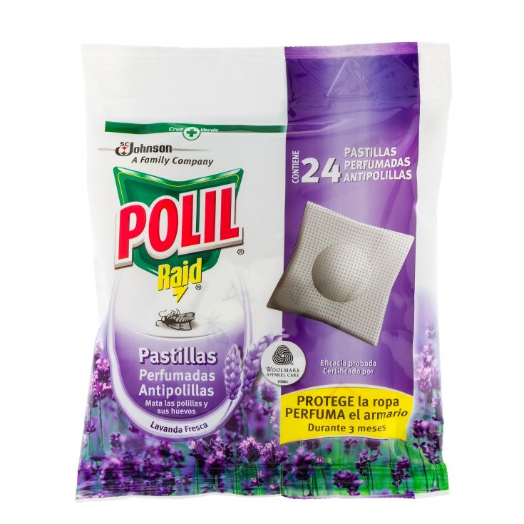 polil pastillas lavanda 24ud