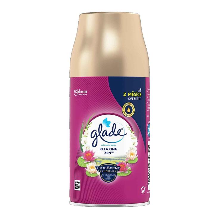 glade ambientador relaxing zen recarga para dosificador automatico glade ambientador relaxing zen recarga para dosificador automatico