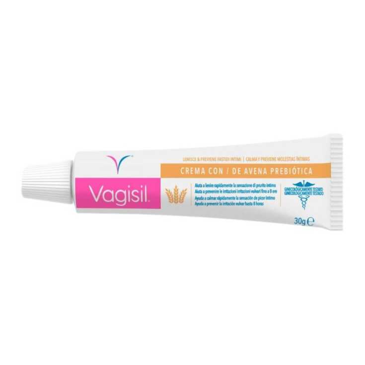 vagisil crema intima de avena probiotica 30g